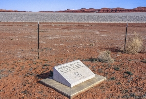 RADIO ACTIVE MATERIALS DISPOSAL SITE, NAVAJO RESERVATION, ARIZONA