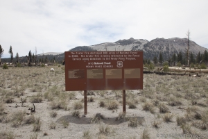 CRATER FIRE DAMAGED NATIONAL FOREST
