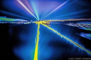 Lightscape, Lightwaves, light painting, ©GRANT JOHNSON