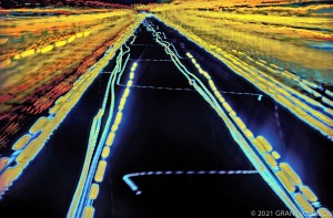 Lightscape, Lightwaves, light painting, ©GRANT JOHNSON