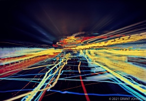 Lightscape, Lightwaves, light painting, ©GRANT JOHNSON