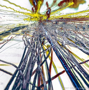 Lightscape, Lightwaves, light painting, ©GRANT JOHNSON