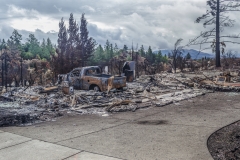 Fountian Grove Parkway, Santa Rosa, Sonoma County, Wine Country Fire Storm