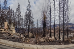 Fountian Grove Parkway, Santa Rosa, Sonoma County, Wine Country Fire Storm