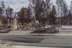 Fountian Grove Parkway, Santa Rosa, Sonoma County, Wine Country Fire Storm