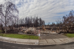 Fountian Grove Parkway, Santa Rosa, Sonoma County, Wine Country Fire Storm