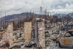 Fountian Grove Parkway, Santa Rosa, Sonoma County, Wine Country Fire Storm