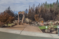 Fountian Grove Parkway, Santa Rosa, Sonoma County, Wine Country Fire Storm