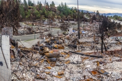 Fountian Grove Parkway, Santa Rosa, Sonoma County, Wine Country Fire Storm