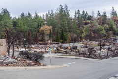 Fountian Grove Parkway, Santa Rosa, Sonoma County, Wine Country Fire Storm
