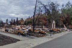 Fountian Grove Parkway, Santa Rosa, Sonoma County, Wine Country Fire Storm
