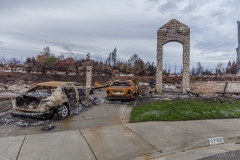Fountian Grove Parkway, Santa Rosa, Sonoma County, Wine Country Fire Storm
